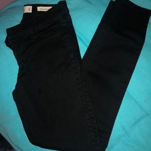 Hollister 1S skinny Black Jean jegging